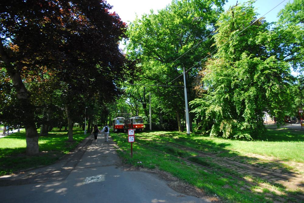 Konečná tramvaje Výstaviště