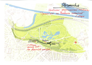 Stromovka, oprava cest za Šlecht.restaurací-1. etapa (cesty na severních svazích)