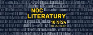 Vizuál Noci literatury 2024