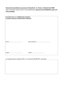 3467978_Stanovisko koordinátora pro prevenci kriminality