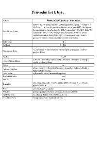 01_687 3 Průvodní list k bytu