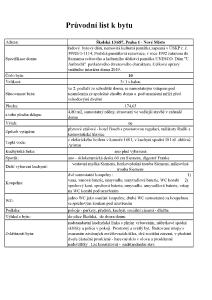 01_687 10 Průvodní list k bytu