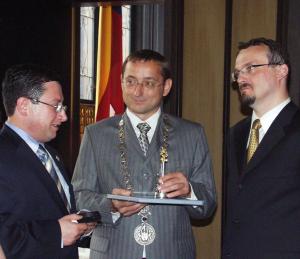20.7.09-Přijetí delegace z Tbilis
