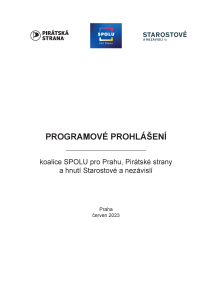 text programového prohlášení