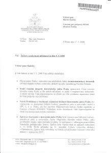 Poskytnutá informace - Skalský 17.3.2008