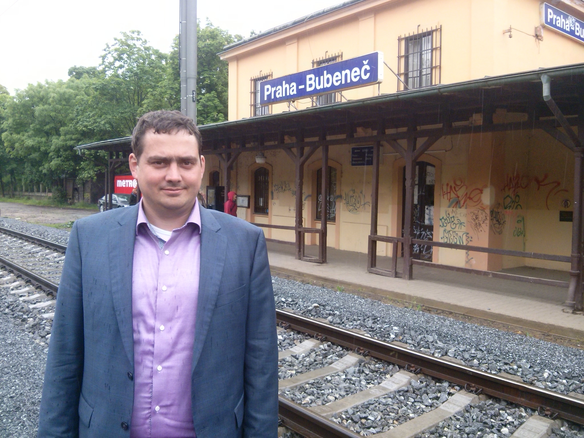 Náměstek primátorky Dolínek: Nádraží Bubeneč by mělo sloužit Pražanům