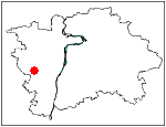 orientační mapka Prahy - katastrální území Řeporyje