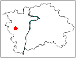 orientační mapka Prahy - katastrální území Stodůlky