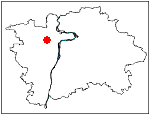 orientační mapka Prahy - katastrální území Střešovice