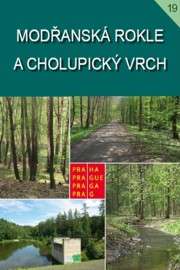 informační brožura modřanská rokle a Cholupický vrch, titulka