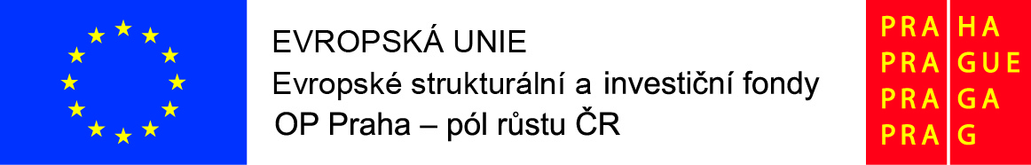 Loga OP Praha - pól růstu ČR a MHMP