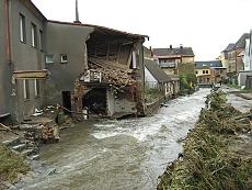 Povodně na jesenicku